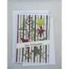 Best Weihnachtskarte,  DIN A6, Frohe Weihnachten, Creme/braun Weihnachtskarten