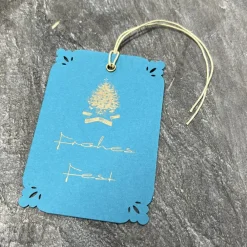 Best Weihnachtskarte „Frohes Fest“ mit Geschenkanhänger Weihnachtskarten
