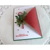 Weihnachtskarten|IdeenOase Weihnachtskarte, Klappkarte in weiß/rot/grün