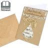 Best Weihnachtskarte mit Papierdrahtfiguren Engel Papierdrahtengel Weihnachtskarten