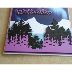 Sale Weihnachtskarte Nordlichter Polarlichter Weihnachtspost Weihnachten Weihnachtsgrüsse Weihnachten Weihnachtskarten