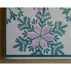 Online Weihnachtskarte Tannenzweig mit Zauberblume Weihnachtskarten Weihnachten Weihnachtsgrüsse Weihnachten Handgemacht Weihnachtskarten