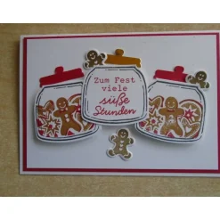 Online Weihnachtskarten Lebkuchenmann Lebkuchen Weihnachtskarten Weihnachten Weihnachtsgrüsse Weihnachten Handgemacht Weihnachtskarten