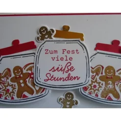 Online Weihnachtskarten Lebkuchenmann Lebkuchen Weihnachtskarten Weihnachten Weihnachtsgrüsse Weihnachten Handgemacht Weihnachtskarten