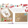 Best Weihnachtskarten Set Hygge - 8 Postkarten, 4 Klappkarten mit Umschlag Weihnachtskarten