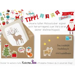 Best Weihnachtskarten Set Hygge - 8 Postkarten, 4 Klappkarten mit Umschlag Weihnachtskarten