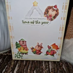Weihnachtskarten|Teufelinchens_Ideen_Shop Weihnachtskarten Tiere / Weihnachtsgrüße Hase Bär Fuchs / Winterliche Grußkarten / Persönliche Weihnachtspost