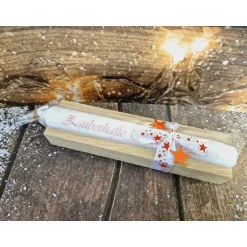 Weihnachtsgeschenke|ShopKunterbunt24 Weihnachtskerze in Holzbox - kleine Weihnachtsgeschenke - perfektes Wichtelgeschenk