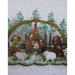 Krippen|Momunder - Momente voller Wunder Weihnachtskrippe - Krippe aus Holz