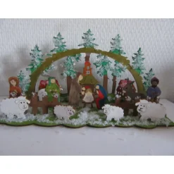 Krippen|Momunder - Momente voller Wunder Weihnachtskrippe - Krippe aus Holz