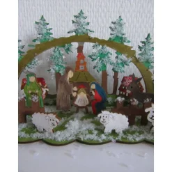 Krippen|Momunder - Momente voller Wunder Weihnachtskrippe - Krippe aus Holz