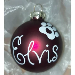 Hot Weihnachtskugel /  Christbaumkugel personaliesiert Baumschmuck Personalisierbar