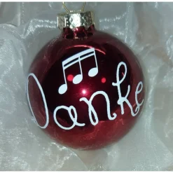 Hot Weihnachtskugel /  Christbaumkugel personaliesiert Baumschmuck Personalisierbar