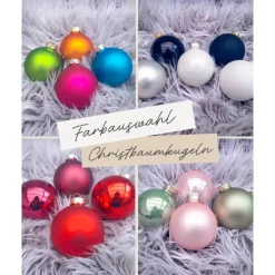 Clearance Weihnachtskugel "Erzieherin mit Herz" - verschiedene Farben Weihnachtsgeschenke