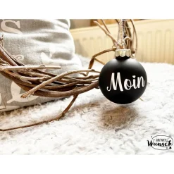 Weihnachtskugel personalisiert / Christmas / Tannenbaumkugel / Christbaumschmuck / X-MAX / Kugel / Baum Baumschmuck Personalisierbar