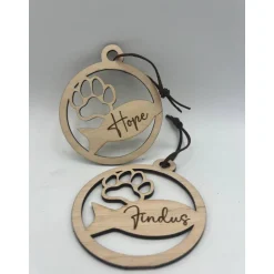 Baumschmuck Personalisierbar|UnikArt-Studio Weihnachtskugeln / Hunde / Katzen / Haustiere / Weihnachten