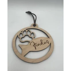 Baumschmuck Personalisierbar|UnikArt-Studio Weihnachtskugeln / Hunde / Katzen / Haustiere / Weihnachten