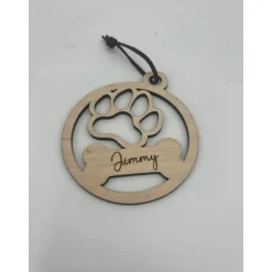 Baumschmuck Personalisierbar|UnikArt-Studio Weihnachtskugeln / Hunde / Katzen / Haustiere / Weihnachten