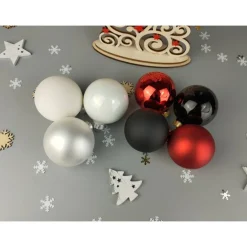 Baumschmuck Personalisierbar|GeschenkeHimmel Weihnachtskugeln mit Foto, Logo, für Paten mit Ultraschallbild