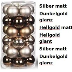 Hot Weihnachtskugeln personalisiert mit Namen, Weihnachtsbaumkugeln aus Glas (Durchmesser 6cm) in 24 verschiedenen Farben Baumschmuck Personalisierbar