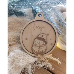 Best Weihnachtskugeln Pinguin Personalisiert aus Holz Christbaumkugel Personalisiertes Geschenk Weihnachtsbaumdeko Weinachten Baumschmuck Personalisierbar