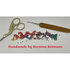 Weihnachtskugeln/Weihnachtsbaumschmuck/Weihnachtsdeko aus Glasperlen Baumschmuck