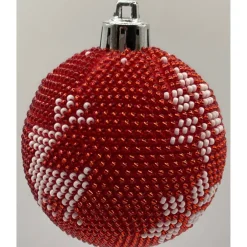 Baumschmuck|Handmade by Martina Reimann Weihnachtskugeln/Weihnachtsbaumschmuck/Weihnachtsdeko aus Glasperlen