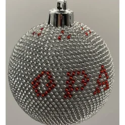 Baumschmuck|Handmade by Martina Reimann Weihnachtskugeln/Weihnachtsbaumschmuck/Weihnachtsdeko aus Glasperlen