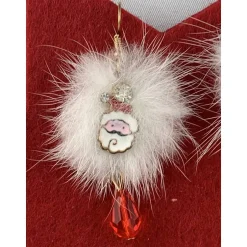 Weihnachtsaccessoires|TinkyStar Weihnachtsmann * Santa Claus * Bommel * Puschel * Weihnachtsohrringe * X-Mas * Adventskalenderfüllung * Mitbringsel * Hä