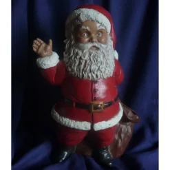 New Weihnachtsmann mit Sack zum Befüllen,Blau,Handarbeit Weihnachtsdeko