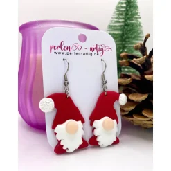 Best Weihnachts-Ohrringe "Wichtel" Weihnachtsaccessoires