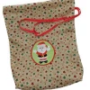 Weihnachtssäckchen XXL Nikolaussack Geschenkebeutel Stoffsäckchen Gefüttert Säckchen & Beutel