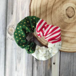 Discount Weihnachtsscrunchie für den Adventskalender oder Nikolaus | Haargummi, Haarband | RÄUBERKIND Weihnachtsaccessoires