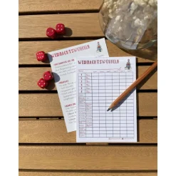 Weihnachtsgeschenke|plietschunhartlik Weihnachtsspiele im 3er Set | Tabu Weihnachtsedition, Weihnachtswürfeln und Stadt Land Weihnachten