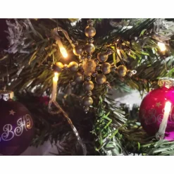 Weihnachtssterne - Adventssterne - Sternanhänger als Schmuck, auch für den Weihnachtsbaum, Klein, Gold Matt Baumschmuck