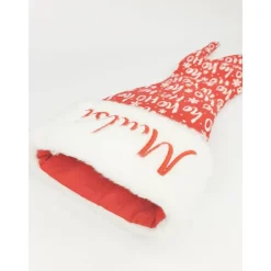 Discount Weihnachtsstiefel Nikolaussocke mit deinem Wunschtext handmade Nikolausstiefel