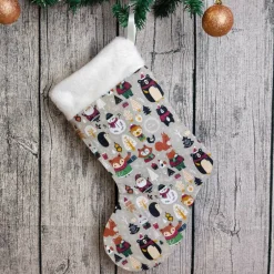 Nikolausstiefel|Chameuleon Weihnachtstiefel, Nikolausstiefel, Weihnachtssocke - handgefertigt