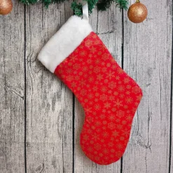 Weihnachtstiefel, Nikolausstiefel, Weihnachtssocke - handgefertigt Nikolausstiefel