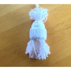 Weihnachtsdeko|HOBBYHAUS Weihnachtswichtel Gnome 2er Set in weiß handgemacht von
