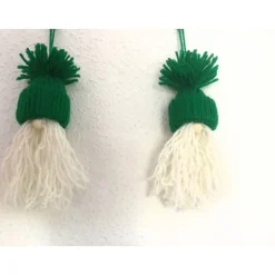Best Weihnachtswichtel Gnome 2er Set in grün-hellbeige von Weihnachtsdeko