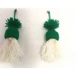 Best Weihnachtswichtel Gnome 2er Set in grün-hellbeige von Weihnachtsdeko
