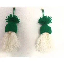 Best Weihnachtswichtel Gnome 2er Set in grün-hellbeige von Weihnachtsdeko