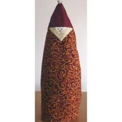 Online Weihnachtszeit Nikolaus als Deko und gleichzeitig Verpackung für Flaschen Geschenkverpackungen