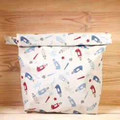 Discount Wetbag Nasstasche Windeltasche aus Wachstuch – Beutel für Wechselkleidung, Badesachen & Kosmetik Kinder Kindergartentaschen