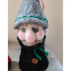 Weihnachtsdeko|GIDDIS FILZBOUTIQUE Wichtel 2er-Set, handgefilzt