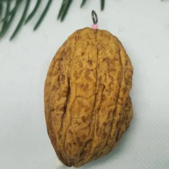 Baumschmuck|Danielas IdeenReich Wichtel in Walnussschale – Christbaumschmuck aus Polymer Clay
