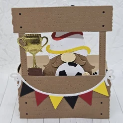 Wichtelbox Fußballfieber – Geschenkbox im Fußball-Design mit Wichtel-Figur Geschenkverpackungen
