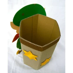 Weihnachtsdeko|Die Bunte Pforte Wichtel-Geschenkbox, Geschenk zum Nikolaustag, Weihnachtsgeschenk, Mitbringsel, Handarbeit aus Wellpappe