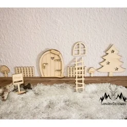 Wichtelzauber|SandavDesigns Wichteltür Set groß
