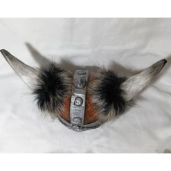 Haarschmuck & Kopfputz|DittesDIESundDAS Wikinger Helm, ca.52/ 53cm Kopfumfang, Verkleidung, Fasching, Karneval, Halloween, Rollenspiel, Maskerade